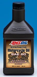 Premium AMSOIL synthetic motor oil