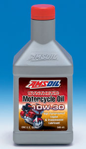 AMSOIL Synthetic 10W-30 Motorcycle Oil (MCT)