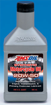 AMSOIL 20W-50 Synthetic Motorcycle Oil